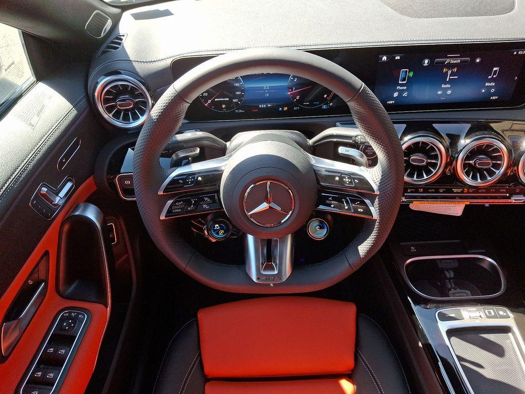 new 2025 Mercedes-Benz AMG CLA 35 car, priced at $61,600