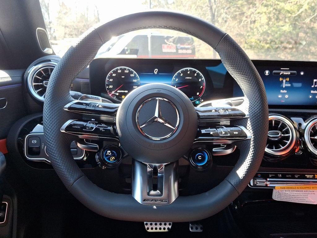 new 2025 Mercedes-Benz AMG CLA 35 car, priced at $61,600