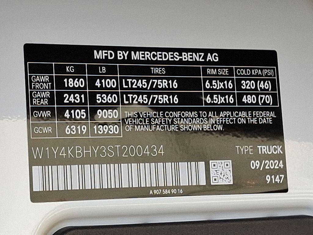 new 2025 Mercedes-Benz Sprinter 2500 car, priced at $61,932