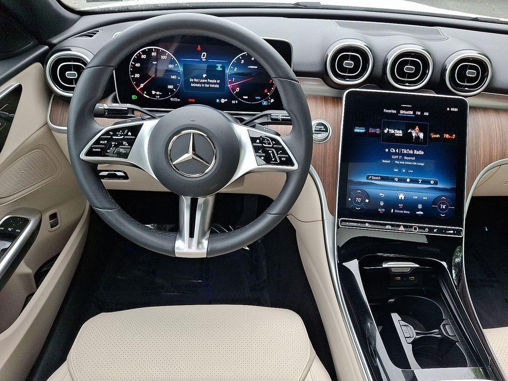 used 2025 Mercedes-Benz C-Class car, priced at $45,200