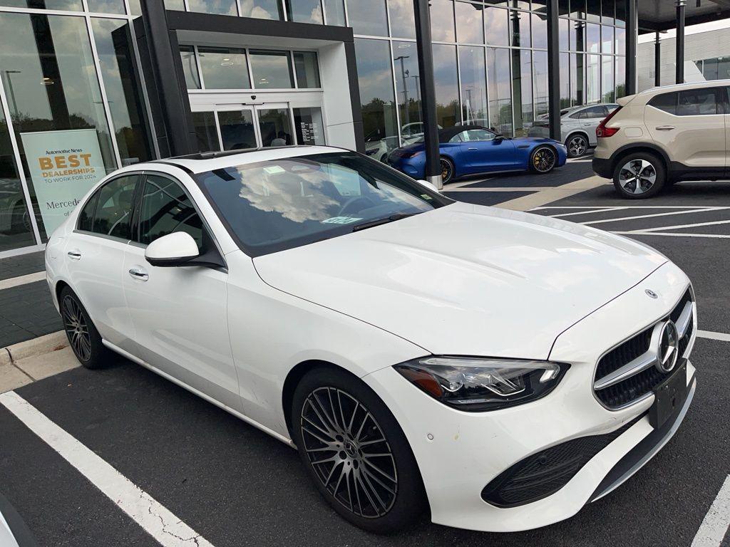 used 2022 Mercedes-Benz C-Class car, priced at $32,900