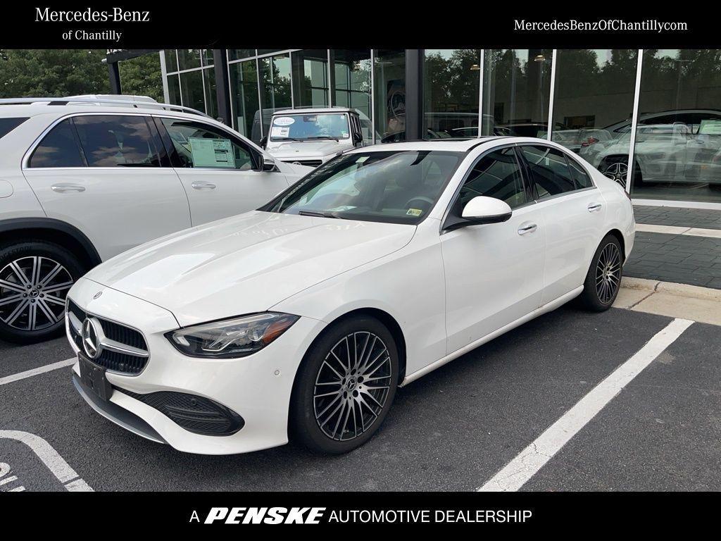 used 2022 Mercedes-Benz C-Class car, priced at $32,900
