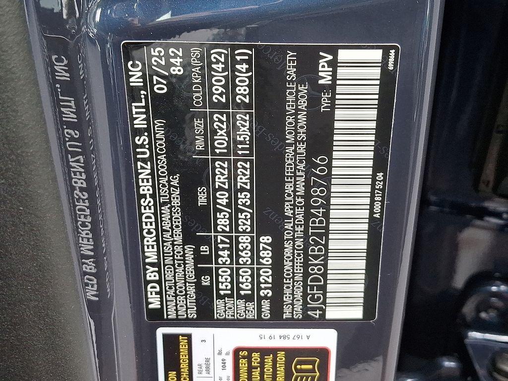 new 2026 Mercedes-Benz AMG GLE 63 car, priced at $134,605