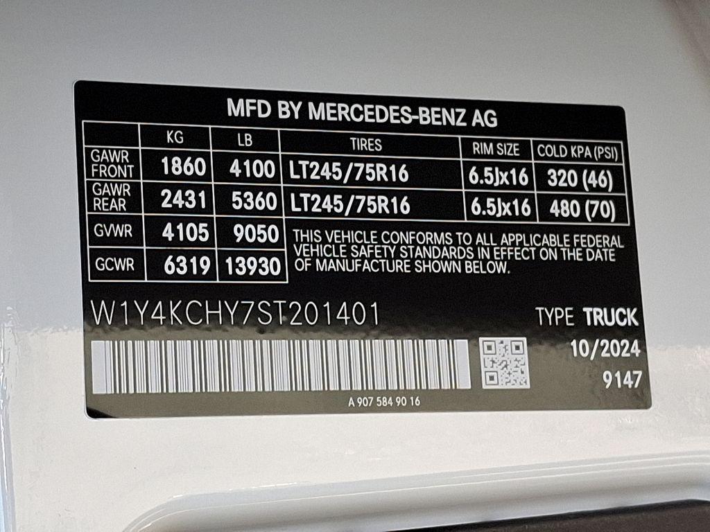 new 2025 Mercedes-Benz Sprinter 2500 car, priced at $64,502