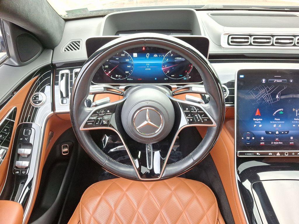 used 2022 Mercedes-Benz S-Class car, priced at $73,700