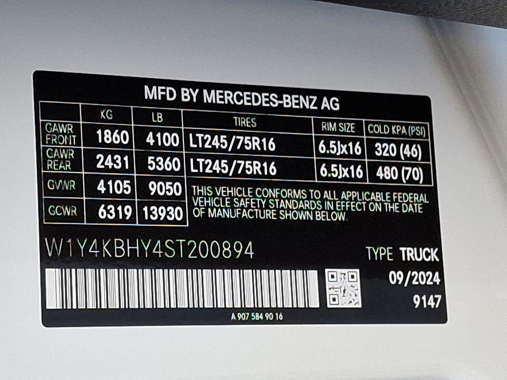 new 2025 Mercedes-Benz Sprinter 2500 car, priced at $59,210