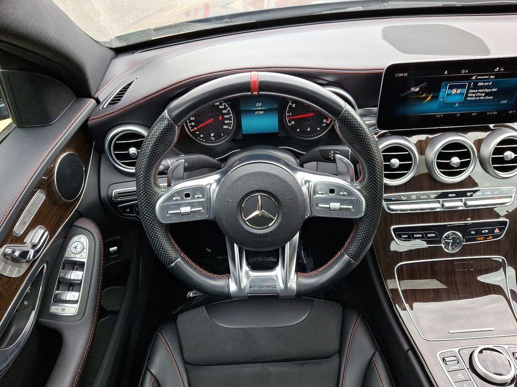 used 2019 Mercedes-Benz AMG C 43 car, priced at $35,051