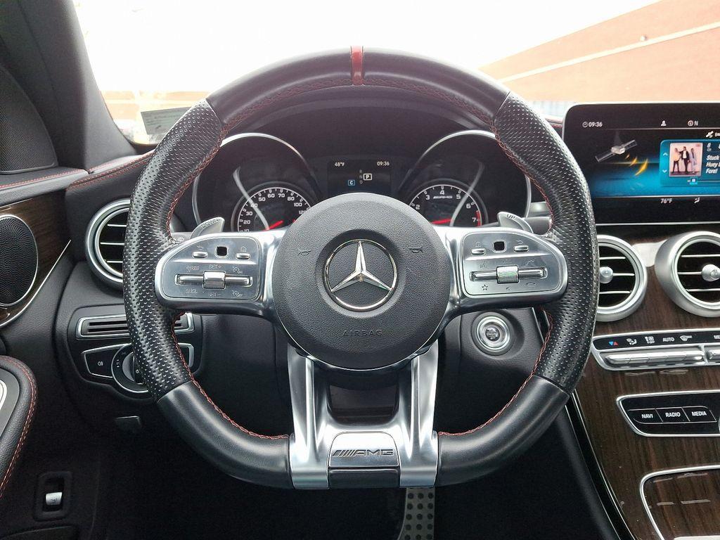 used 2019 Mercedes-Benz AMG C 43 car, priced at $35,051