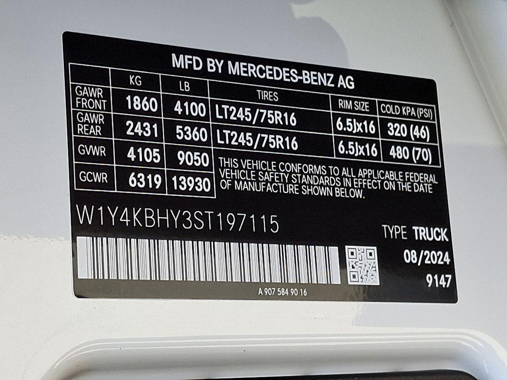 new 2025 Mercedes-Benz Sprinter 2500 car, priced at $61,690