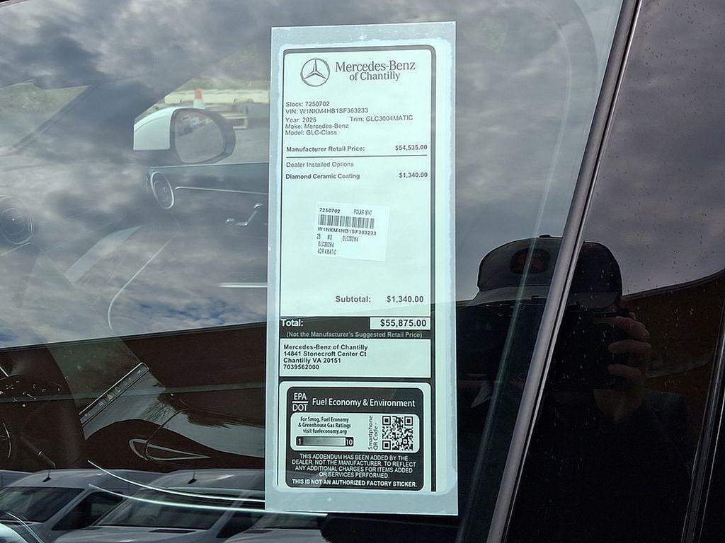 used 2025 Mercedes-Benz GLC 300 car, priced at $51,600