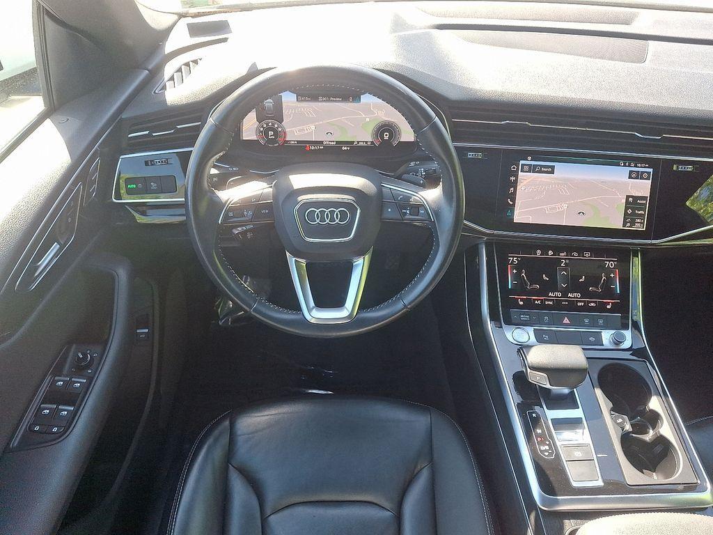 used 2019 Audi Q8 car, priced at $36,000