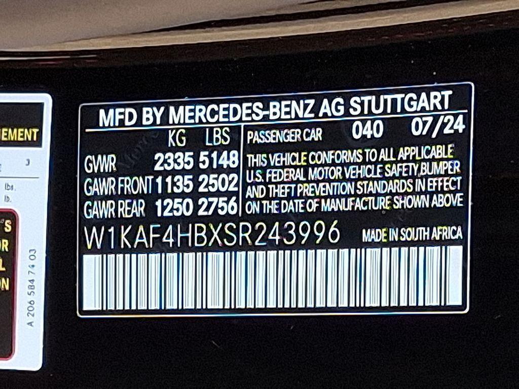 used 2025 Mercedes-Benz C-Class car, priced at $41,655