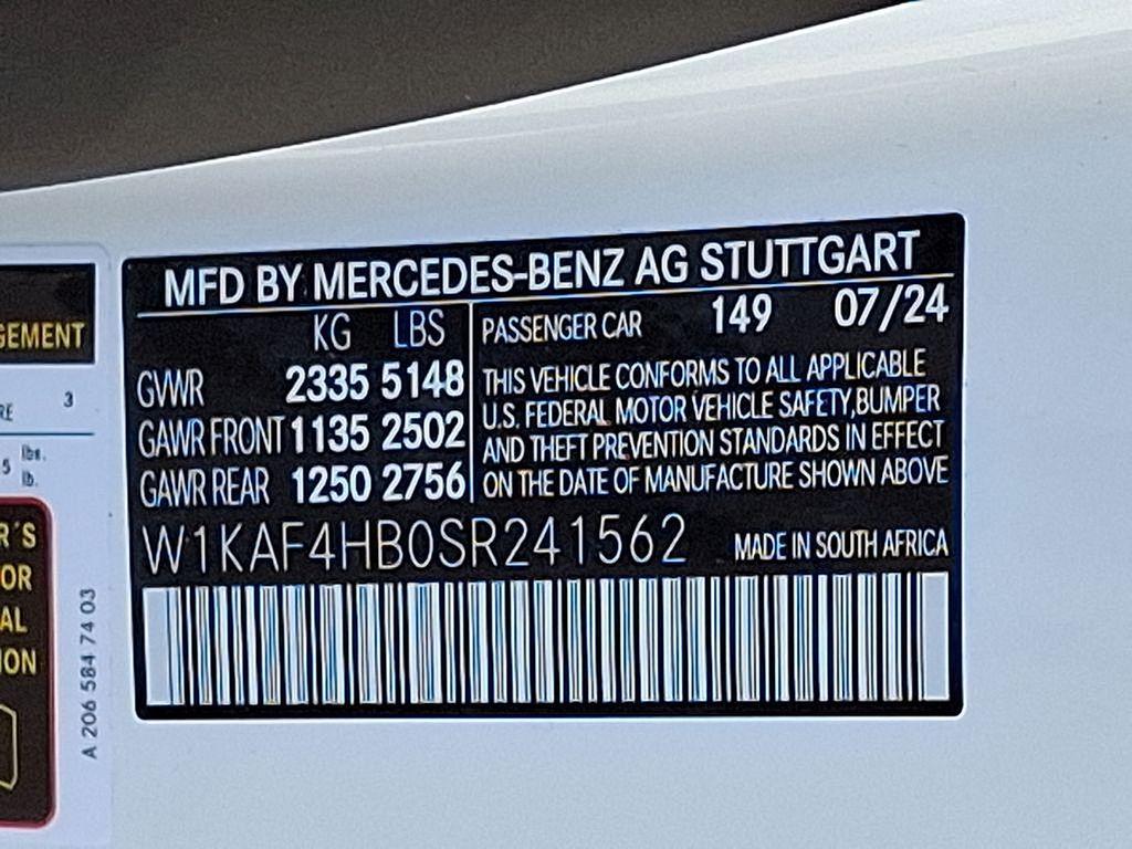 used 2025 Mercedes-Benz C-Class car, priced at $42,400