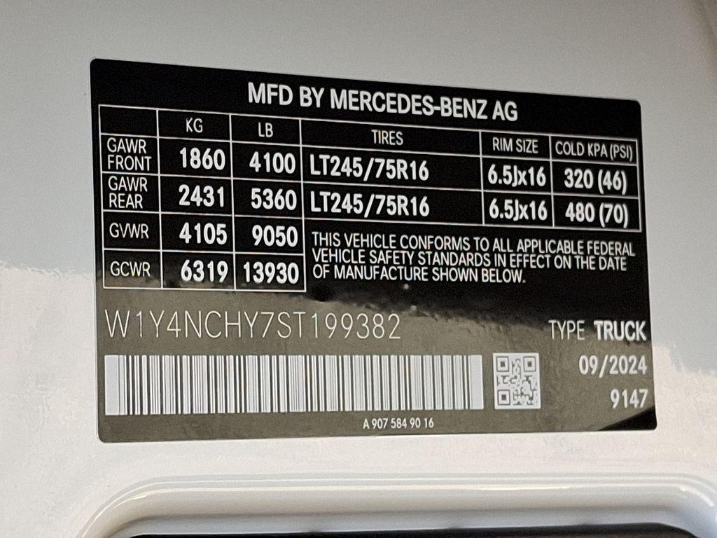 new 2025 Mercedes-Benz Sprinter 2500 car, priced at $67,650