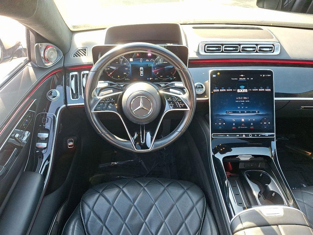 used 2021 Mercedes-Benz S-Class car, priced at $64,500