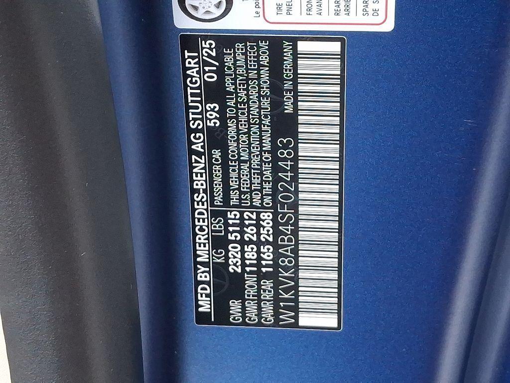 new 2025 Mercedes-Benz AMG SL 55 car, priced at $172,665