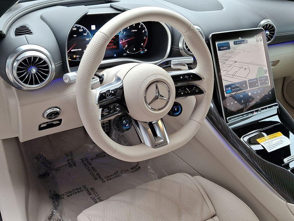 new 2025 Mercedes-Benz AMG SL 55 car, priced at $172,665