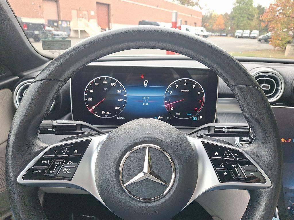 used 2023 Mercedes-Benz C-Class car, priced at $36,900