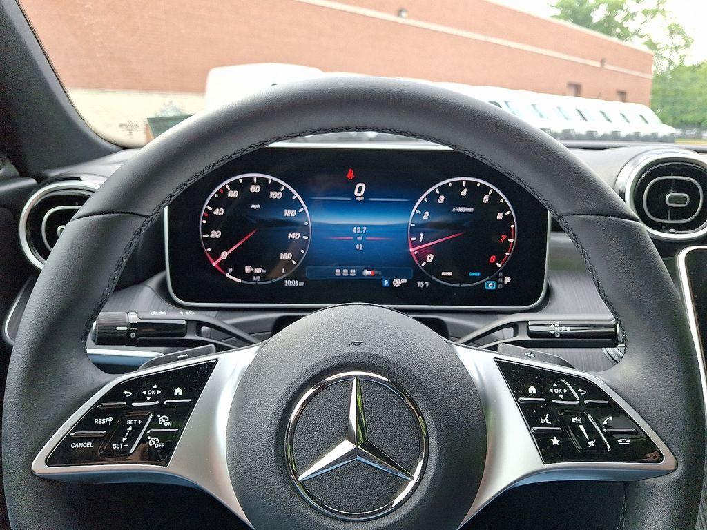 new 2025 Mercedes-Benz C-Class car, priced at $53,055
