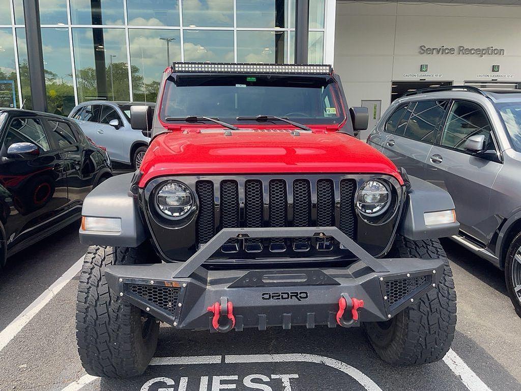 used 2020 Jeep Wrangler Unlimited car, priced at $31,000