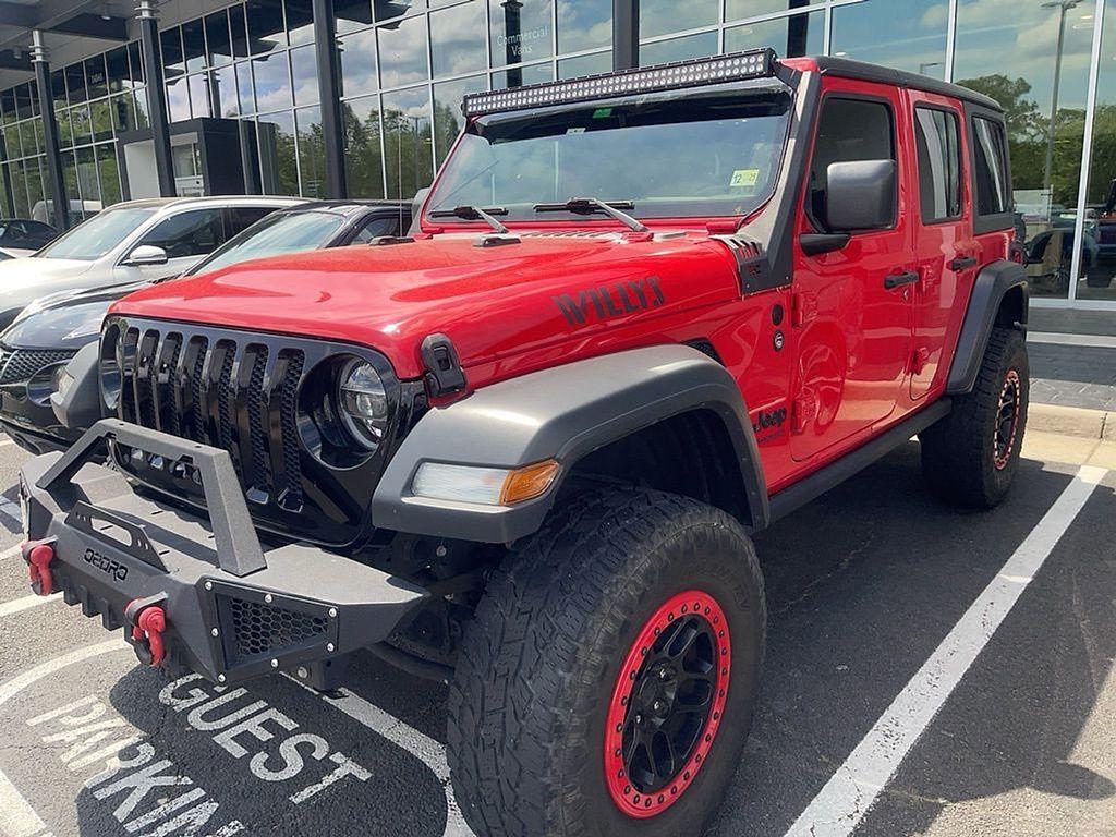 used 2020 Jeep Wrangler Unlimited car, priced at $31,000