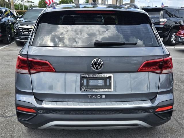 used 2024 Volkswagen Taos car, priced at $19,999