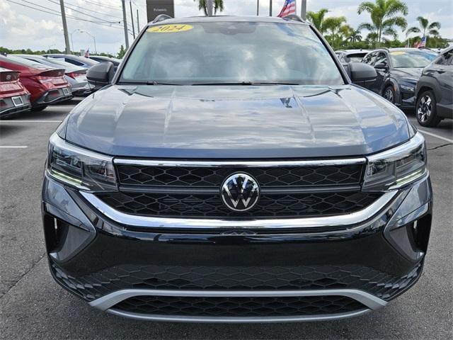 used 2024 Volkswagen Taos car, priced at $19,999