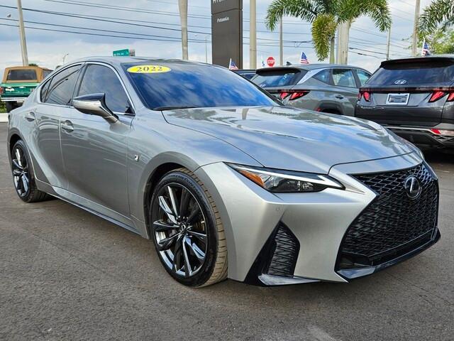 used 2022 Lexus IS 350 car, priced at $36,999