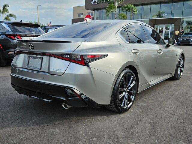 used 2022 Lexus IS 350 car, priced at $36,999