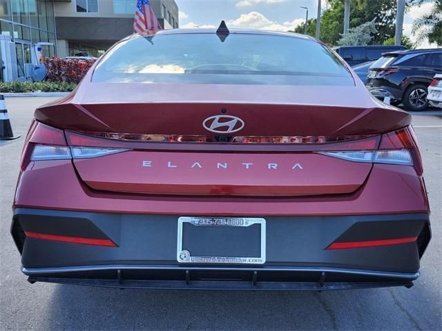 used 2024 Hyundai Elantra car, priced at $19,298