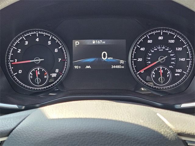 used 2023 Hyundai Santa Fe car, priced at $19,599