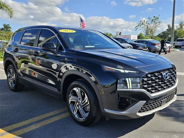 used 2023 Hyundai Santa Fe car, priced at $19,599