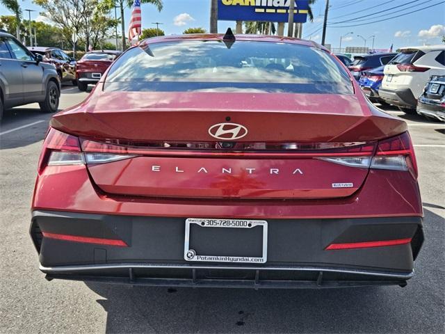 used 2025 Hyundai ELANTRA HEV car, priced at $22,999