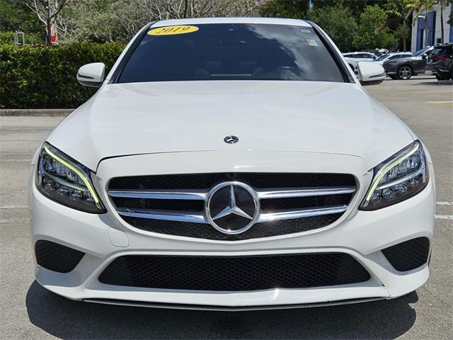 used 2019 Mercedes-Benz C-Class car, priced at $16,599