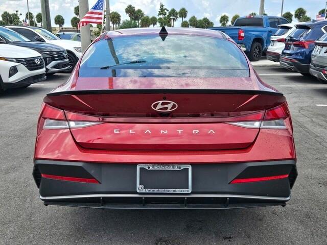 used 2025 Hyundai Elantra car, priced at $20,999