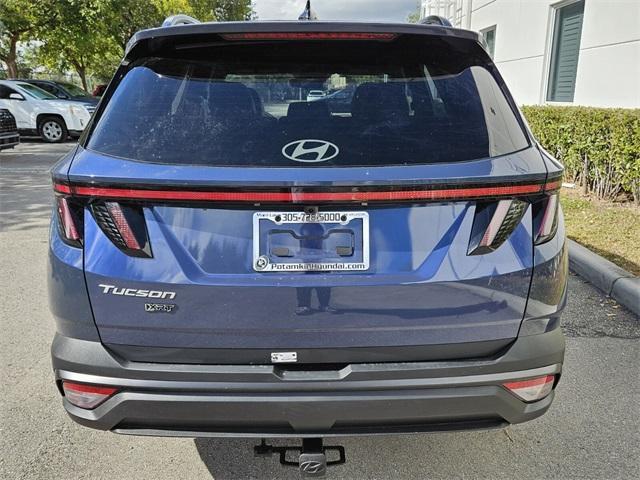 new 2025 Hyundai Tucson car, priced at $34,140