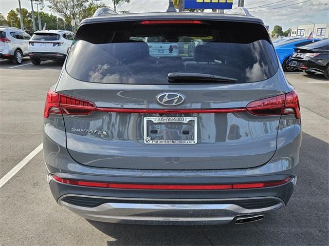 used 2021 Hyundai Santa Fe car, priced at $19,999