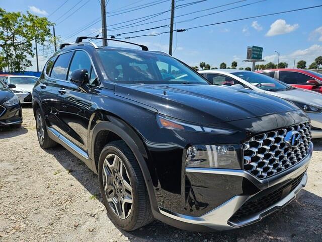 used 2022 Hyundai Santa Fe car, priced at $24,999