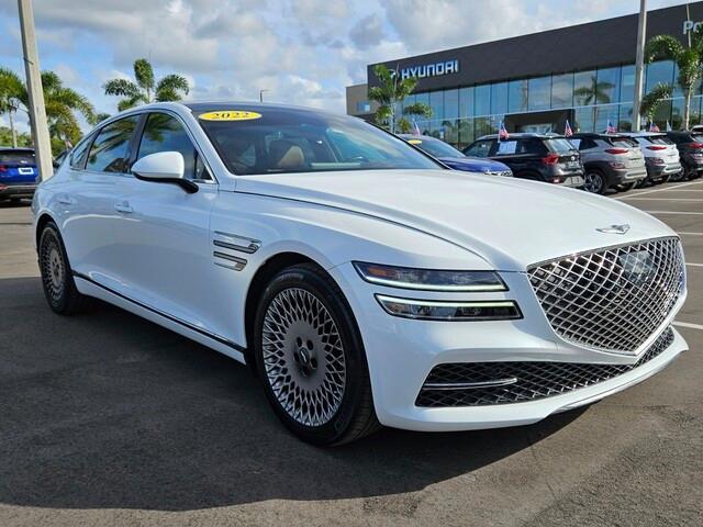 used 2022 Genesis G80 car, priced at $35,999