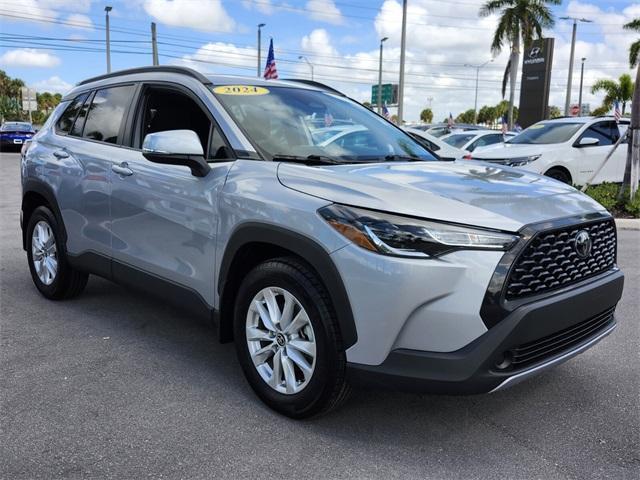 used 2024 Toyota Corolla Cross car, priced at $22,999