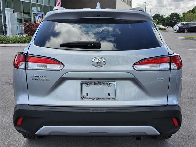 used 2024 Toyota Corolla Cross car, priced at $22,999