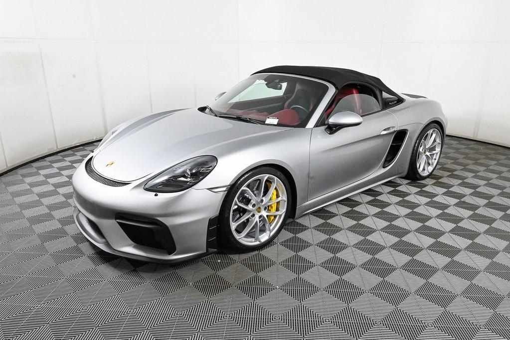 used 2021 Porsche 718 Spyder car, priced at $127,993