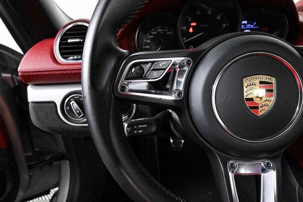 used 2021 Porsche 718 Spyder car, priced at $127,993