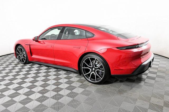new 2025 Porsche Taycan car, priced at $123,415