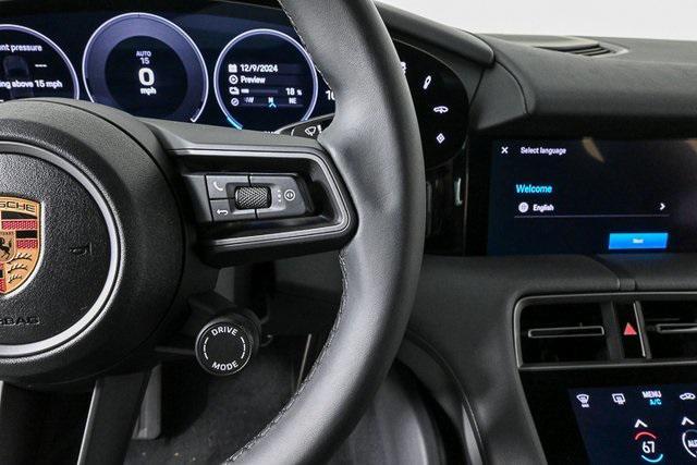 new 2025 Porsche Taycan car, priced at $125,555