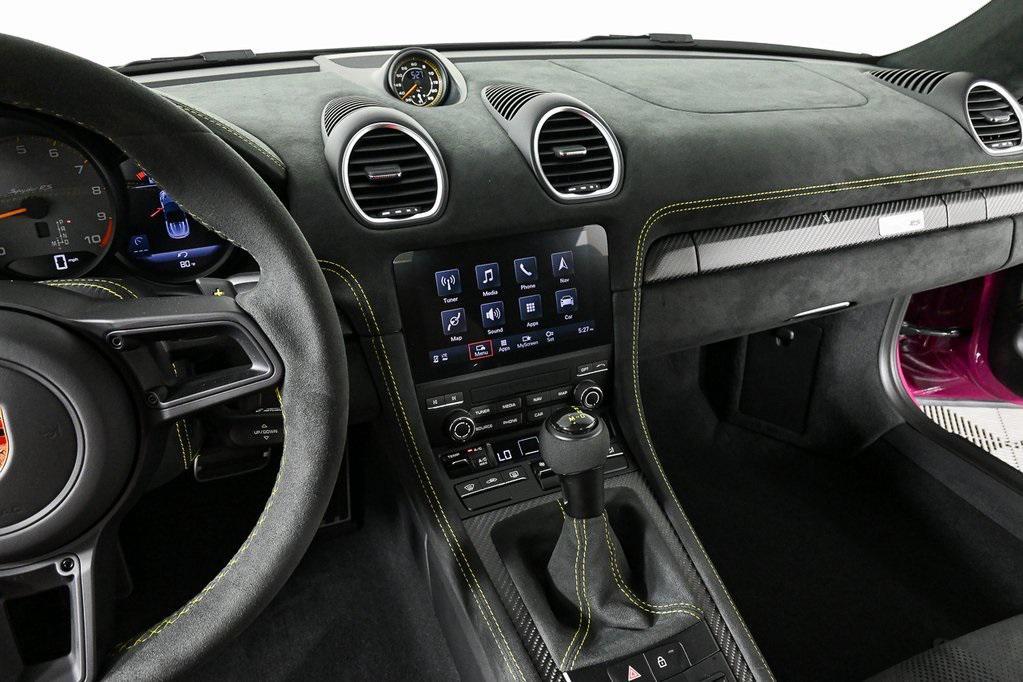 new 2025 Porsche 718 Spyder car, priced at $215,935