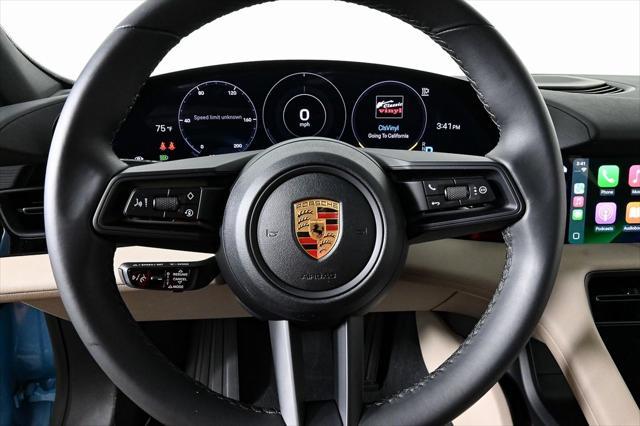 used 2022 Porsche Taycan car, priced at $67,749