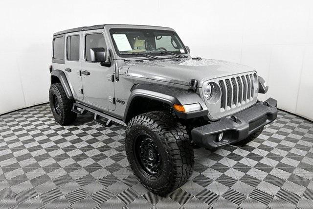 used 2021 Jeep Wrangler Unlimited car, priced at $36,997