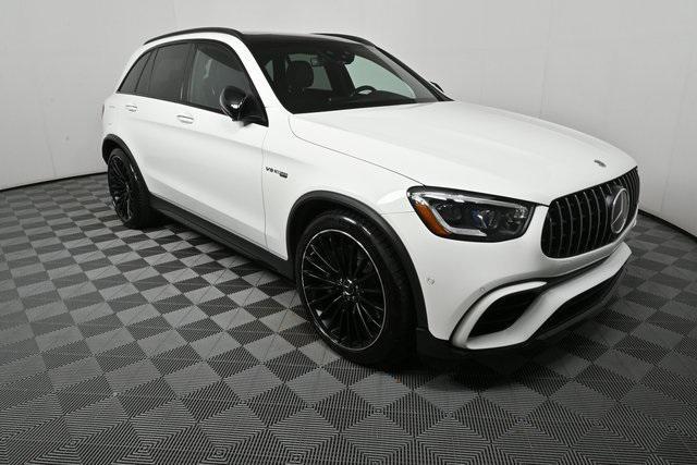 used 2021 Mercedes-Benz AMG GLC 63 car, priced at $64,572