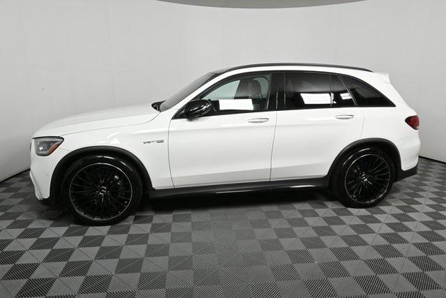 used 2021 Mercedes-Benz AMG GLC 63 car, priced at $59,963